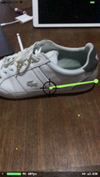 ARKit NodeLine Shoe Size