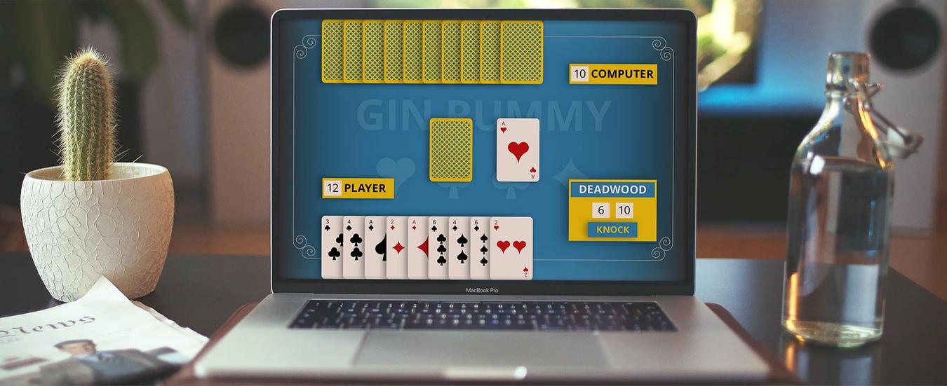 Learning Machine Learning with Gin Rummy