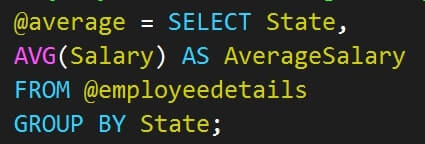 U-SQL Tutorial: @average variable