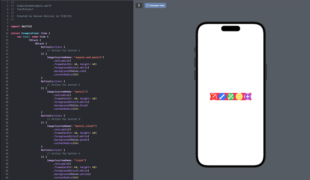 You can continue customizing the code using more and more refined prompts until the screen meets your requirements. 